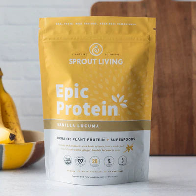 Sprouts Epic Living Protein - Vanilla Lucuma