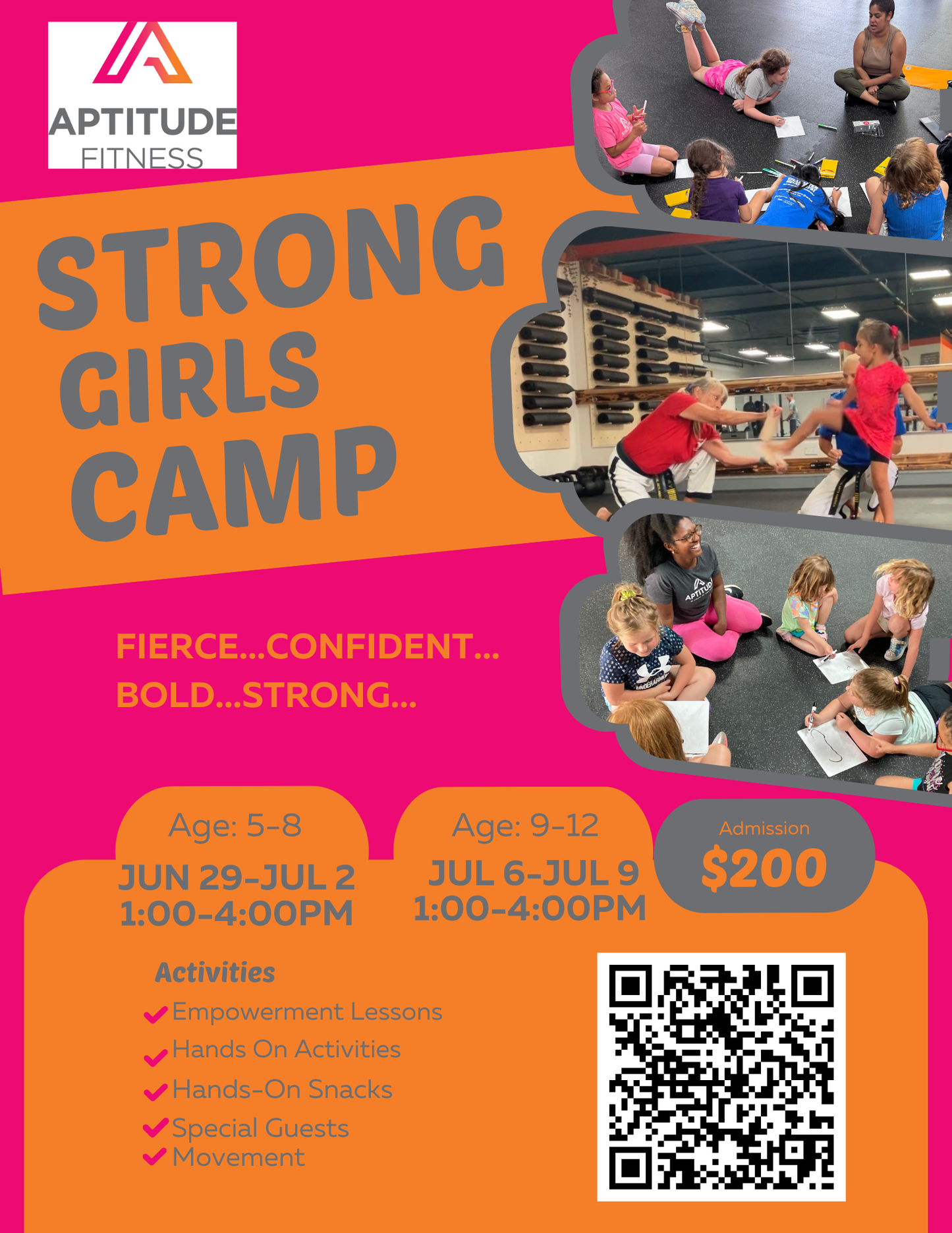Strong Girls Camp