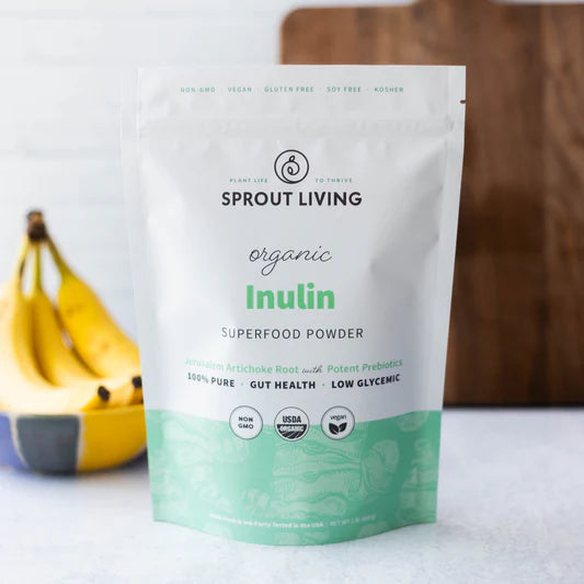 Sprout Living Inulin Prebiotic Fiber Powder